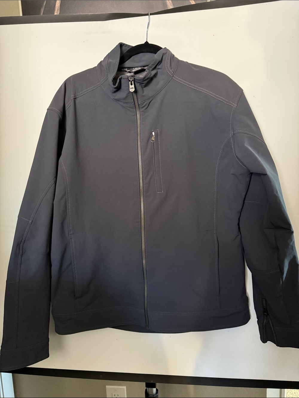Kuhl Men's Dark Gray Lightweight Softshell Jacket